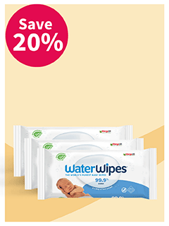 Save 20% on Waterwipes